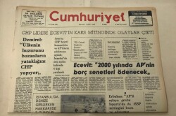 Cumhuriyet Gazetesi 23 Mayıs 1977 GZ1278 - 2