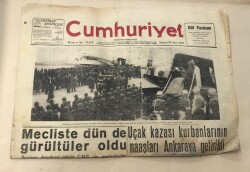 Cumhuriyet Gazetesi 23 Şubat 1959 GZ1009 - 2