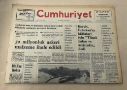 Cumhuriyet Gazetesi 23 Temmuz 1975 GZ1216 - 2