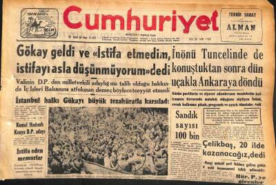 Cumhuriyet Gazetesi 24 Eylül 1957 - Dünya Bankası Batı Almanyadan Borç Aldı - Suriye B.Amerika İle Görüşmeğe Hazırmış GZ119650 - 1