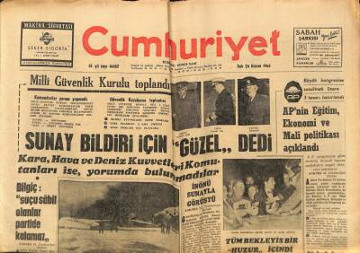 Cumhuriyet Gazetesi 24 Kasım 1964 - Carol Baker, Jean Harlow Rolünde GZ88015 - 1