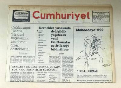 Cumhuriyet Gazetesi 24 Kasım 1975 GZ753 - 1