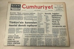 Cumhuriyet Gazetesi 24 Mart 1976 GZ1039 - 1
