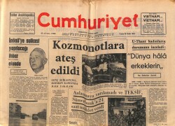 Cumhuriyet Gazetesi 24 Ocak 1969 - İnönüye Suikast Yapılacağı İhbar Olundu GZ70087 - 1