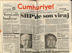 Cumhuriyet Gazetesi 24 Ocak 1992 - Türkiye Reklamı Londrayı Dolaşıyor GZ62293 - 1