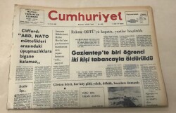 Cumhuriyet Gazetesi 24 Şubat 1977 GZ1189 - 1