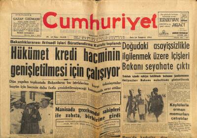 Cumhuriyet Gazetesi 24 Temmuz 1962 - Şile Cezaevinde Dün Kanlı Bir Kavga Oldu GZ80396 - 1
