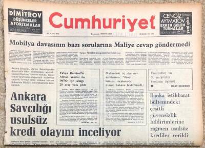 Cumhuriyet Gazetesi 25 Haziran 1976 GZ898 - 1