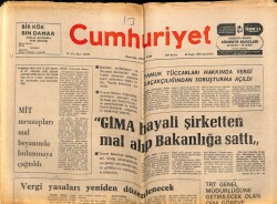 Cumhuriyet Gazetesi 25 Ocak 1978 - Pamuk Tüccarları Hakkında Vergi Kaçakçılığından Soruşturma Açıldı GZ70076 - 2