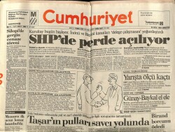 Cumhuriyet Gazetesi 25 Ocak 1992 - 68 Sinema Oyuncusu SODERden Koptu GZ62301 - 2
