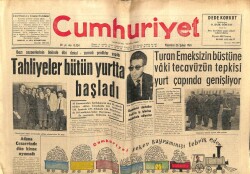 Cumhuriyet Gazetesi 25 Şubat 1963 - Necdet Uğur Göreve Başlayacak GZ103234 - 2