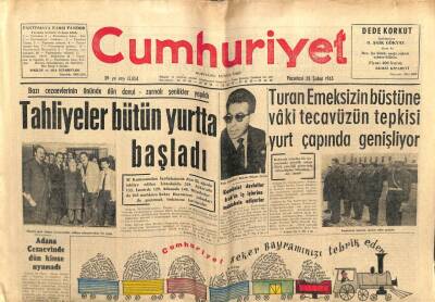 Cumhuriyet Gazetesi 25 Şubat 1963 - Necdet Uğur Göreve Başlayacak GZ103234 - 2