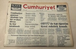 Cumhuriyet Gazetesi 25 Şubat 1977 GZ1190 - 1