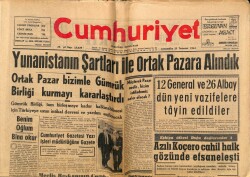 Cumhuriyet Gazetesi 25 Temmuz 1962 - Karapınarın Akıbetini Hititler 40 Asır Önceden Görmüşlerdi GZ70075 - 1