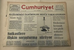 Cumhuriyet Gazetesi 26 Ekim 1975 GZ1668 - 2