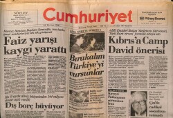 Cumhuriyet Gazetesi 26 Ekim 1987 - Dış Borç Büyüyor GZ62217 - 2