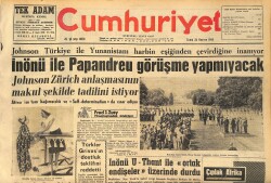 Cumhuriyet Gazetesi 26 Haziran 1964 - Aydemir Ve Gürcan Hakkındaki Ölüm Cezaları Tasdik İçin Cumhurbaşkanına Gönderildi GZ160384 - Gökçekoleksiyon