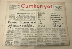 Cumhuriyet Gazetesi 26 Haziran 1977 GZ1311 - 2