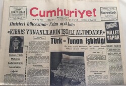 Cumhuriyet Gazetesi 26 Mayıs 1965-Kıbrısa Rus Silahları Nasıl SokuluyorGZ6023 - 2