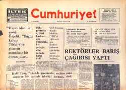Cumhuriyet Gazetesi 26 Nisan 1976 - DP Genel Başkanı Bozbeyli'ye Göre , Türkiye'de Ekonomik İktidar 150 Ailenin Elinde GZ161135 - Gökçekoleksiyon
