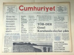 Cumhuriyet Gazetesi 26 Temmuz 1976 GZ282 - 1