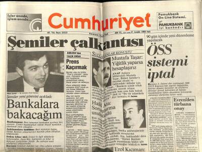 Cumhuriyet Gazetesi 27 Aralık 1988 - Doğum Günü Hediyesi GZ56928 - 1