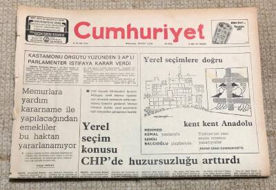 Cumhuriyet Gazetesi 27 Ekim 1977 GZ87 - 1
