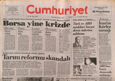 Cumhuriyet Gazetesi 27 Ekim 1987 - Dr. Dümenin Kitabı Hakkındaki İmha Kararı Kaldırıldı GZ85022 - 1
