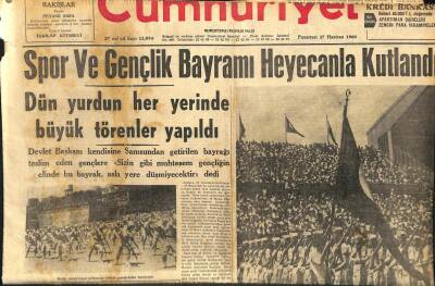 Cumhuriyet Gazetesi 27 Haziran 1960 - Anıt Kabir Atatürk Müzesi Açıldı GZ108989 - 1