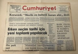 Cumhuriyet Gazetesi 27 Kasım 1974 GZ1404 - 2