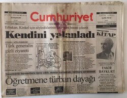 Cumhuriyet Gazetesi 27 Mart 1997 - Beşiktaş Milli Futbolcu Sergen Yalçınla Yollarını Ayırma Kararı Aldı Sergene 30 Milyar Ceza Veridi GZ13819 - 2