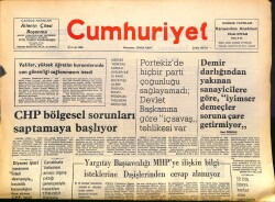 Cumhuriyet Gazetesi 27 Nisan 1976 - 71'lik Garbo'nun Çıplak Resimleri Çekildi - Cumhurbaşkanı Korutürk Irak Gezisine Başladı GZ161094 - Gökçekoleksiyon