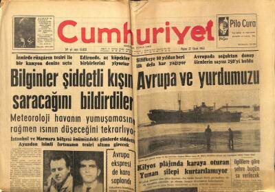 Cumhuriyet Gazetesi - 27 Ocak 1963 - MTTB Kongresinde Kavga Çıktı GZ99363 - 1