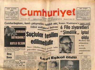 Cumhuriyet Gazetesi 27 Şubat 1969 - Selma Akincir Ailesi İstediği Tipte Erkekle Nişanlamayınca Evini Terketti GZ96919 - 1