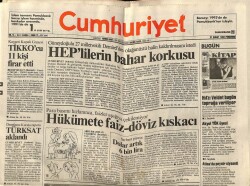 Cumhuriyet Gazetesi 27 Şubat 1992 - İngilterenin Başcasusu Artık Bir Kadın GZ69340 - 1