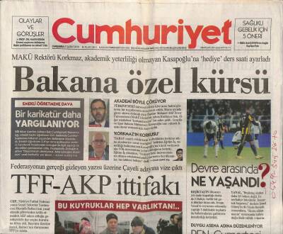 Cumhuriyet Gazetesi 27 Şubat 2019 - Türk Sinemasının Acı Kaybı , Aytaç Armanı Yitirdik GZ94473 - 1