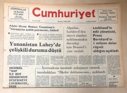 Cumhuriyet Gazetesi 28 Ağustos 1976 GZ125 - 2