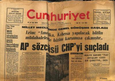 Cumhuriyet Gazetesi 28 Aralık 1965 - Gazanfer Bilgeyi Vuranlar Bulunamadı GZ78072 - 1