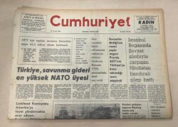 Cumhuriyet Gazetesi 28 Aralık 1976 GZ1131 - 1