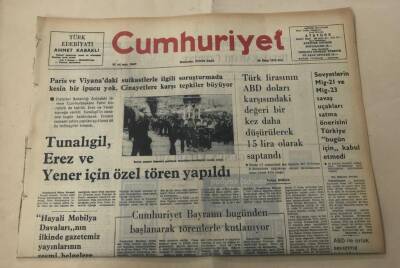 Cumhuriyet Gazetesi 28 Ekim 1975 GZ1670 - 2