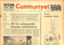 Cumhuriyet Gazetesi 28 Ekim 1977 - Milli Takım Kampında Sıkıyönetim İlan Edildi - Türkan Şoray 