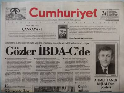 Cumhuriyet Gazetesi 28 Ekim 1999 Atina İle Temkinli Yakınlaşma - GZ44885 - 1