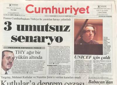 Cumhuriyet Gazetesi 28 Ekim 2004 -Zengin Dünyanın Açları GZ30849 - 1