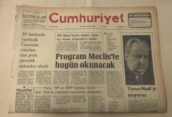 Cumhuriyet Gazetesi 28 Haziran 1977 GZ1313 - 2