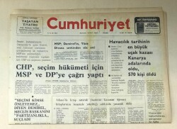 Cumhuriyet Gazetesi 28 Mart 1977 GZ695 - 2