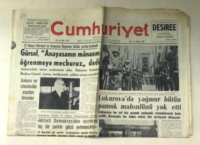Cumhuriyet Gazetesi 28 Mayıs 1963 GZ794 - 1