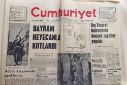 Cumhuriyet Gazetesi 28 Mayıs 1965- 27 Mayısı Milletçe Kutladık GZ6051 - 2