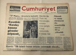 Cumhuriyet Gazetesi 28 Mayıs 1977 GZ1282 - 2