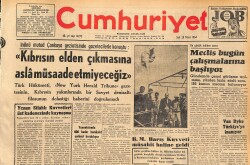 Cumhuriyet Gazetesi 28 Nisan 1964 - 1964 Modeli Arabalar - THY Yeni Dış Hatlar Açacak GZ160389 - Gökçekoleksiyon