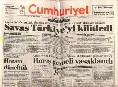 Cumhuriyet Gazetesi 28 Ocak 1991 - Doğum Günü Hediyesi GZ55455 - 1